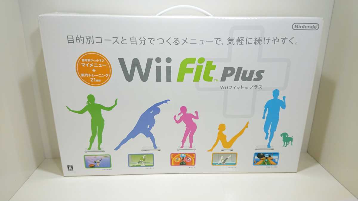 【新品＋未使用】Wii Fit Plus フィット　プラス　バランスボード シロ Nintendo 任天堂 WiiU スイッチ　MW00005