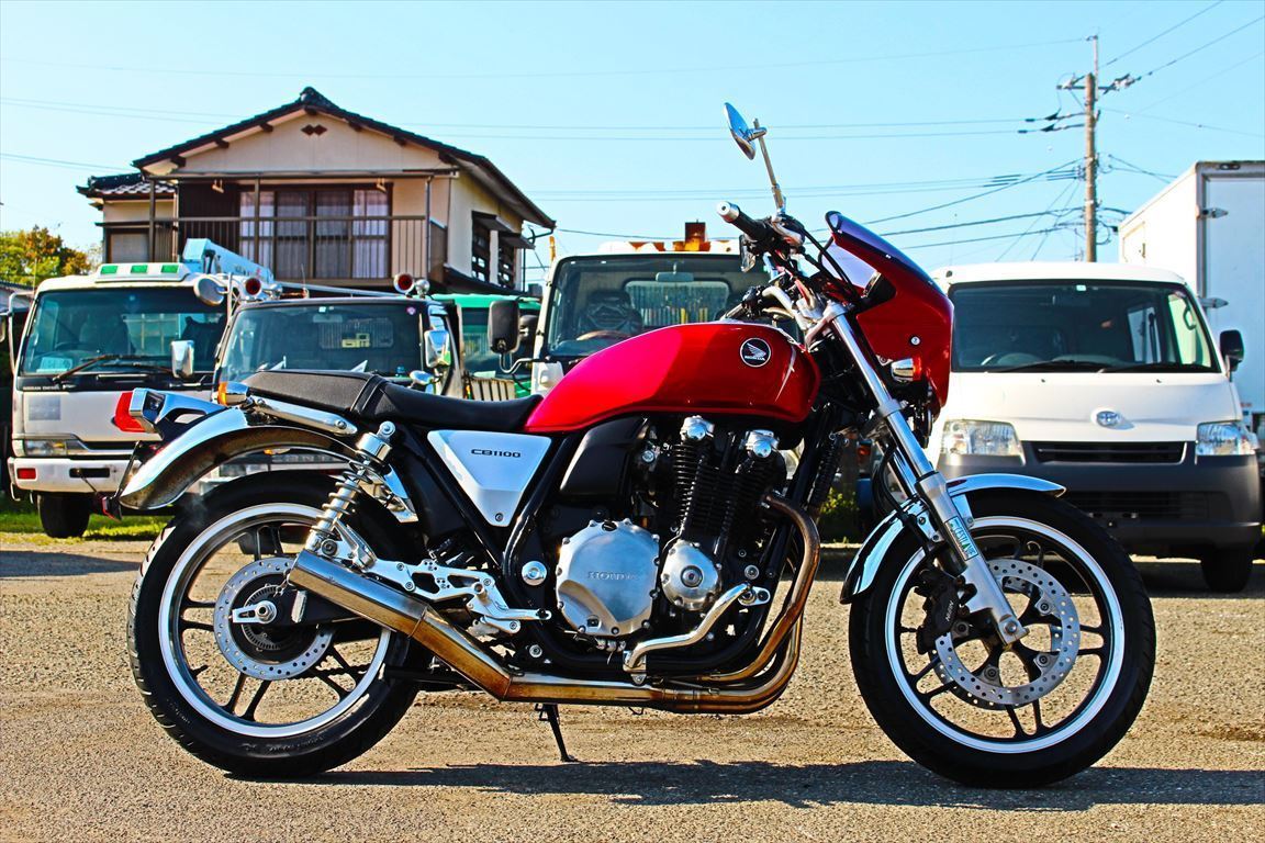 まる　2本 CB1100 売り切り！1円スタート！☆始動動画有☆ETC装備！OVER