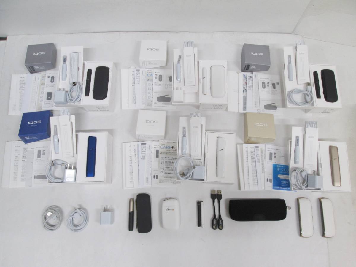 H0520-1F/ ジャンク IQOS まとめ IQOS 3 DUO MULTI プルームテック