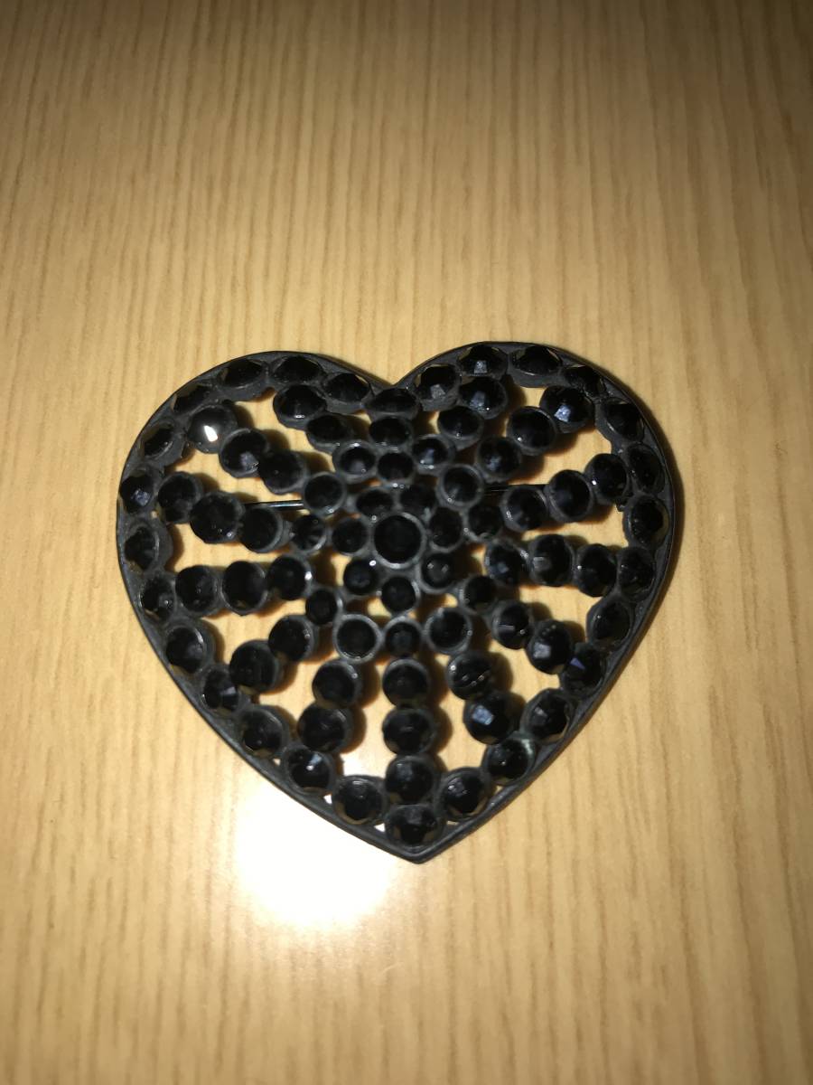ナンバーナイン×ジャムホームメイド ハート ブローチ Number (n)ine
