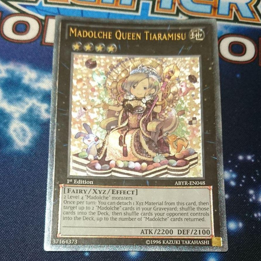 遊戯王 英語版 クイーンマドルチェ・ティアラミス⁄レリーフ⁄イタリア語 
