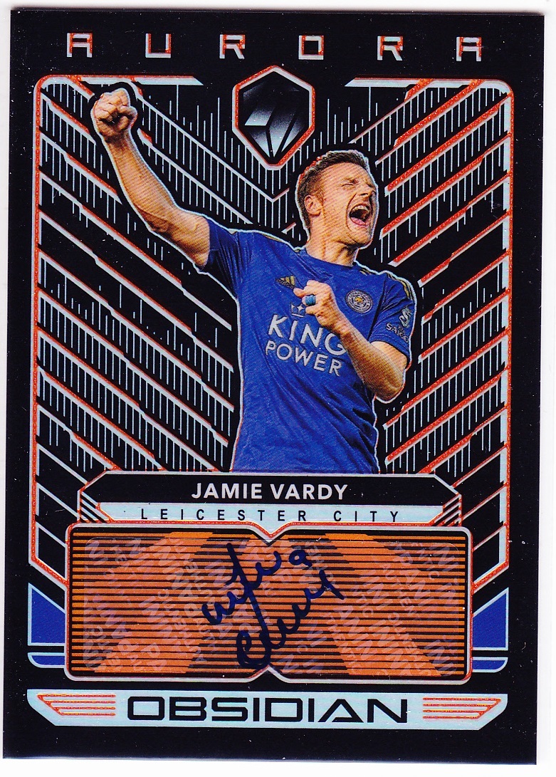 【赤字超特価，新品】 2019-20PANINI OBSIDIAN SOCCER NO.AU-JVA JAMIE VARDY 直筆サインカード/10 ジェイミー ヴァーディ レスター シティ(その他)｜売買されたオークション情報、yahooの商品情報をアーカイブ公開 - オークファン シングルカード
