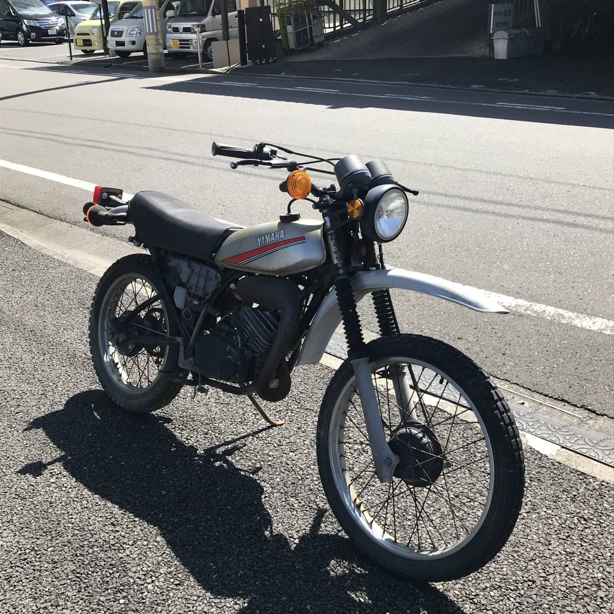 DT125 2NO 1979年式 2ストローク 不動 レストアベース 書類あり 走行 