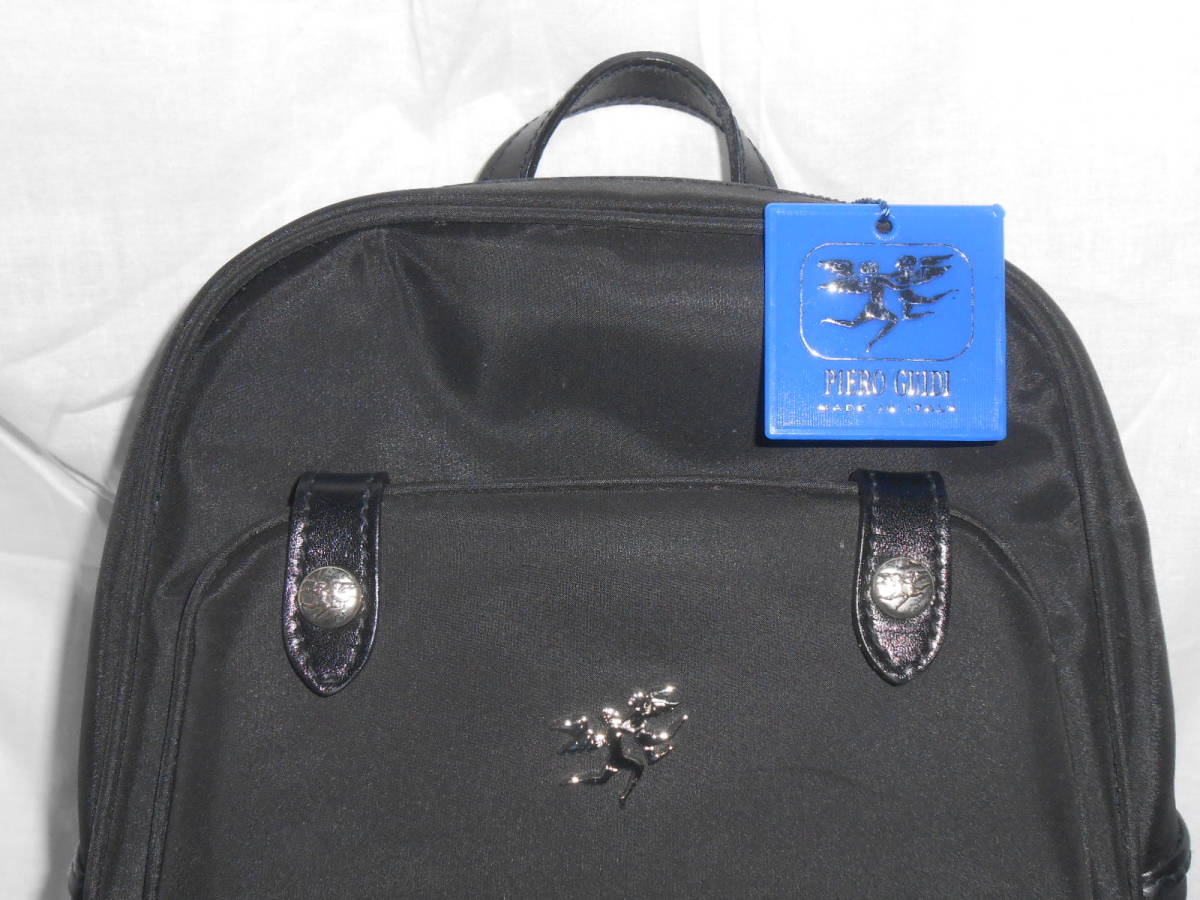 Piero Guidi lineabold リュック ブラック　未使用品 Piero Guidi lineabold リュック ブラック 未使用品 Piero Guidi