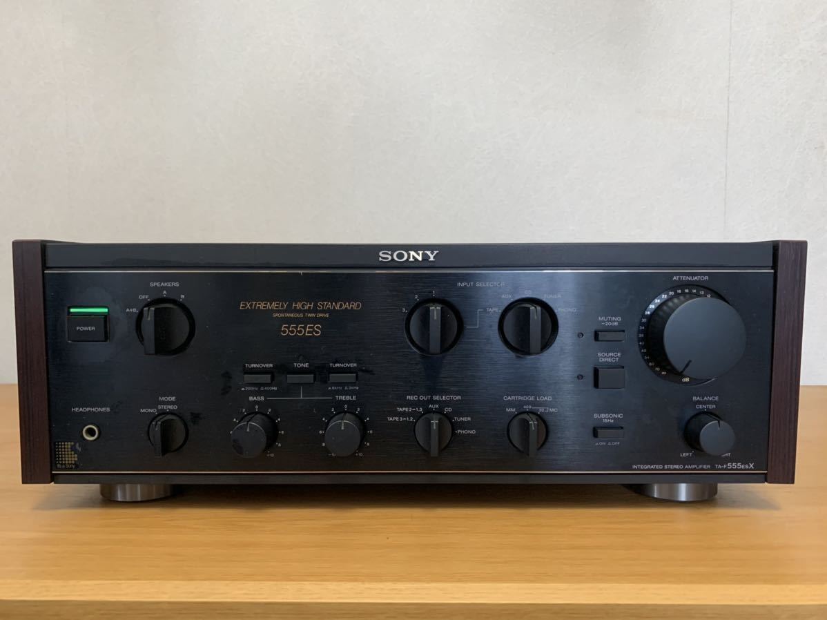 SONY TA-F555ESX オーディオ修理｜ソニー II ソニー - プリメイン SONY