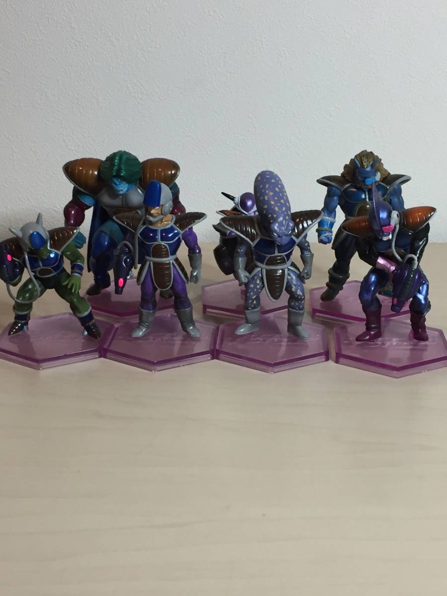 ドラゴンボール フリーザフォース 7体 アプール ブールベリー ラーズベリー 兵士A 兵士B フリーザ ザーボン FREEZA'S FORCE