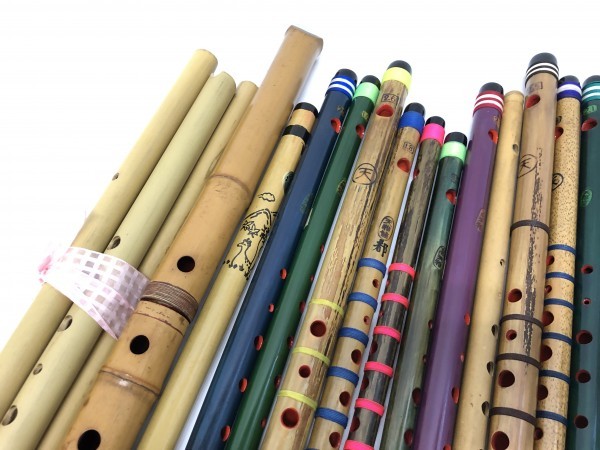 高天雅 横笛 和楽器 木管楽器 22本まとめ Y5-74