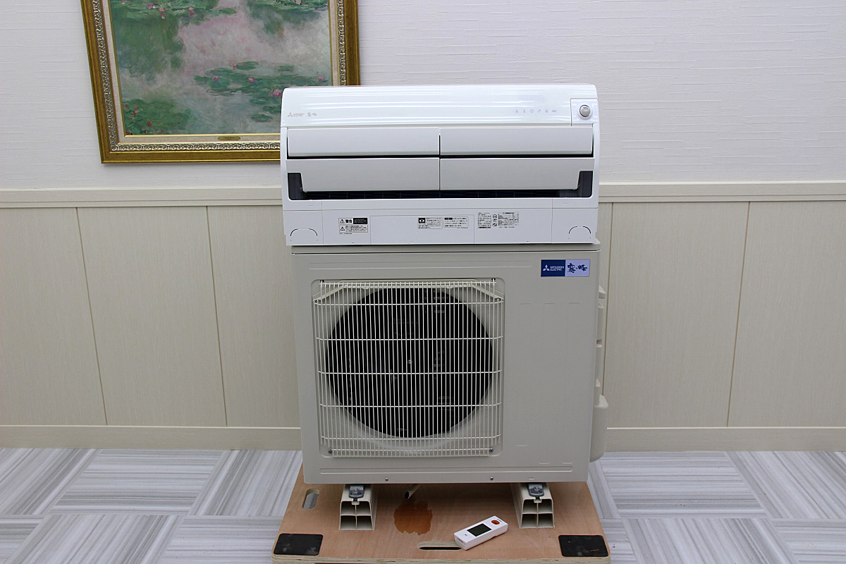 三菱 最上位機種 19年製 使用極少 超美品!ルームエアコン 単相200V 5.6kw 20畳 家庭用 ハイパワー大型 MSZ-EM5618E6S