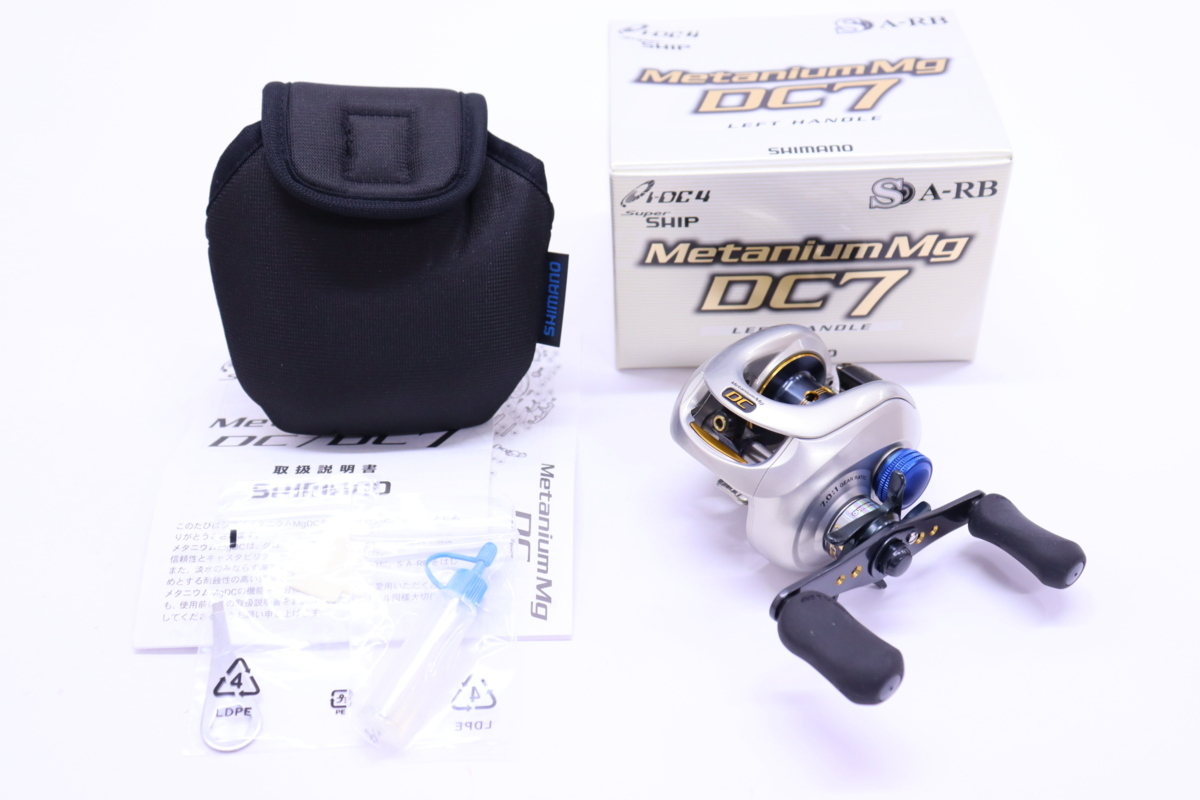 シマノ ハイギア メタニウムMg DC7 左巻き