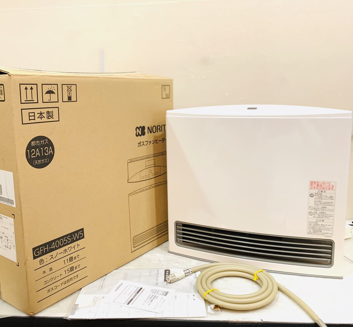 ガスファンヒーター ノーリツ GFH-2403S-W5 GFH-2403S E707 都市