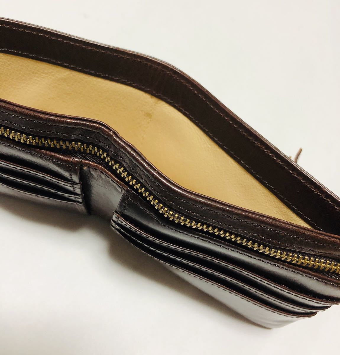 新品未使用！PORTER ポーター革財布 2つ折り財布 吉田カバン ブラウン