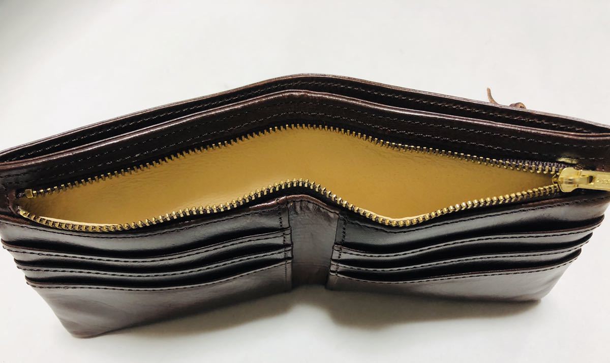 新品未使用！PORTER ポーター革財布 2つ折り財布 吉田カバン ブラウン