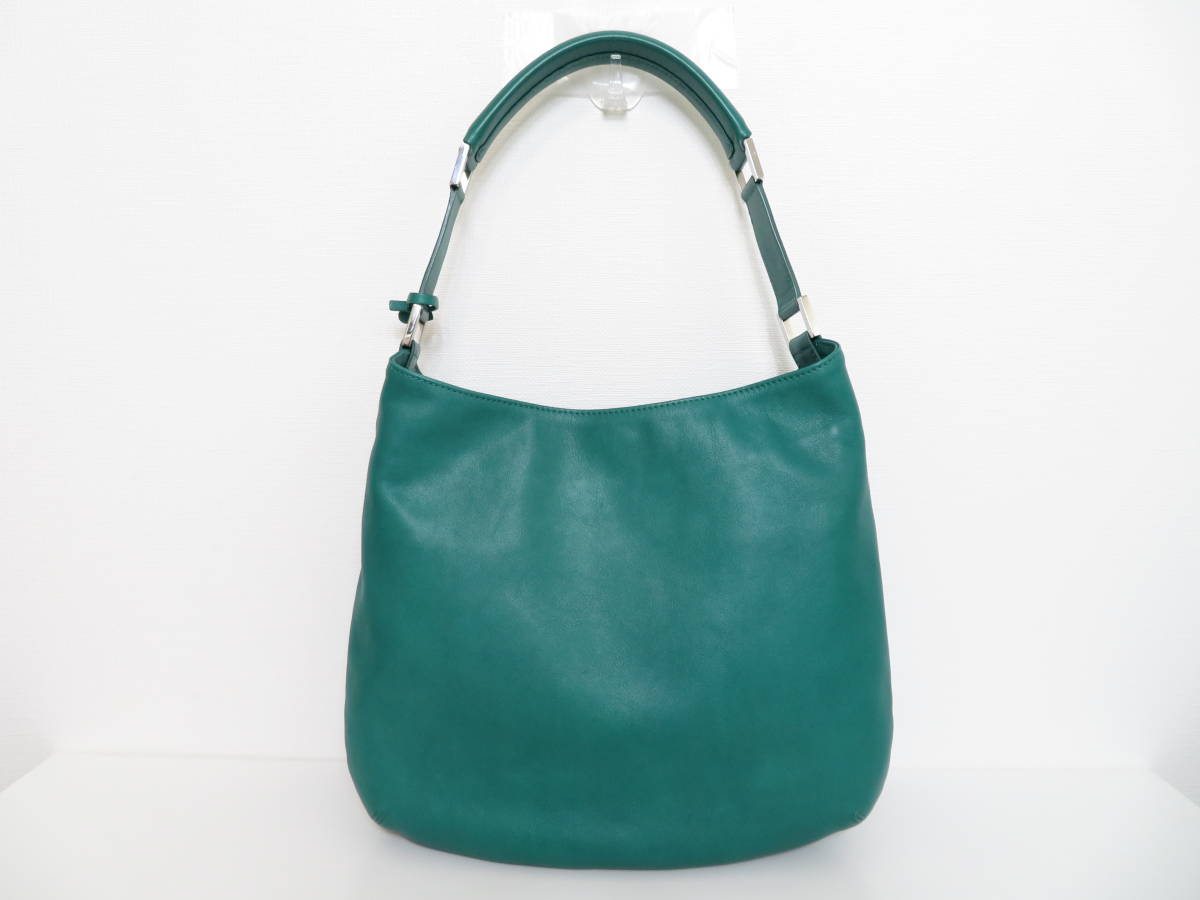 極美品】デルボー Dロゴ レザーショルダーバッグ DELVAUX デルヴォー 