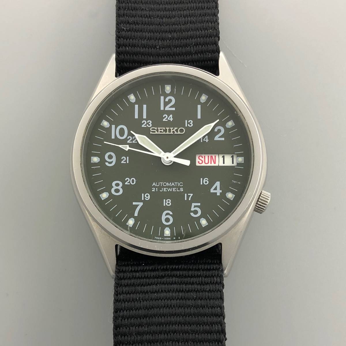 SEIKO セイコー5 ミリタリー 7S26-3060 自動巻き オートマチック 