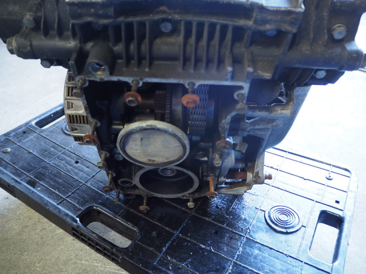 Z400FX カワサキ クランクケース ケース クランク Z550 部品取り等