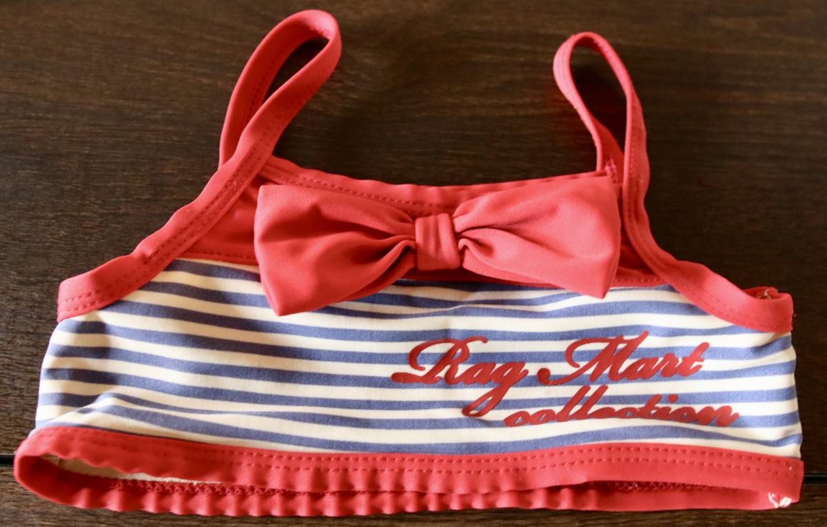 Rag Mart ラグマート セパレート水着 90cm 女の子 ベビー ビキニ ２段フリル 90 85 94cm 売買されたオークション情報 Yahooの商品情報をアーカイブ公開 オークファン Aucfan Com