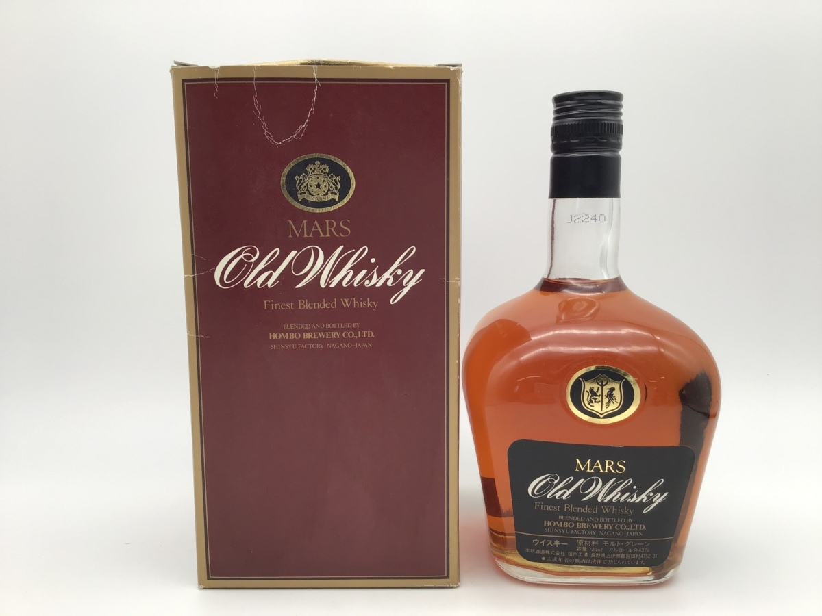 MARS OLD WHISKY マルス オールド ウイスキー 国産 本坊酒造 720ml 古酒 箱入 未開栓 X2073(日本)｜売買された ...