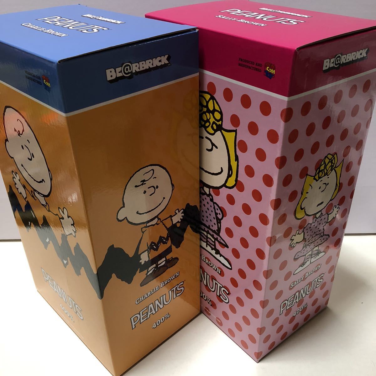 激レア ピーナッツ チャーリーブラウン & サリーブラウン ベアブリック