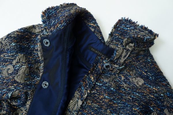 MB9527◇美品*SHIATZY CHEN/シャッツィチェン*ジャガード×ウール*/総柄 