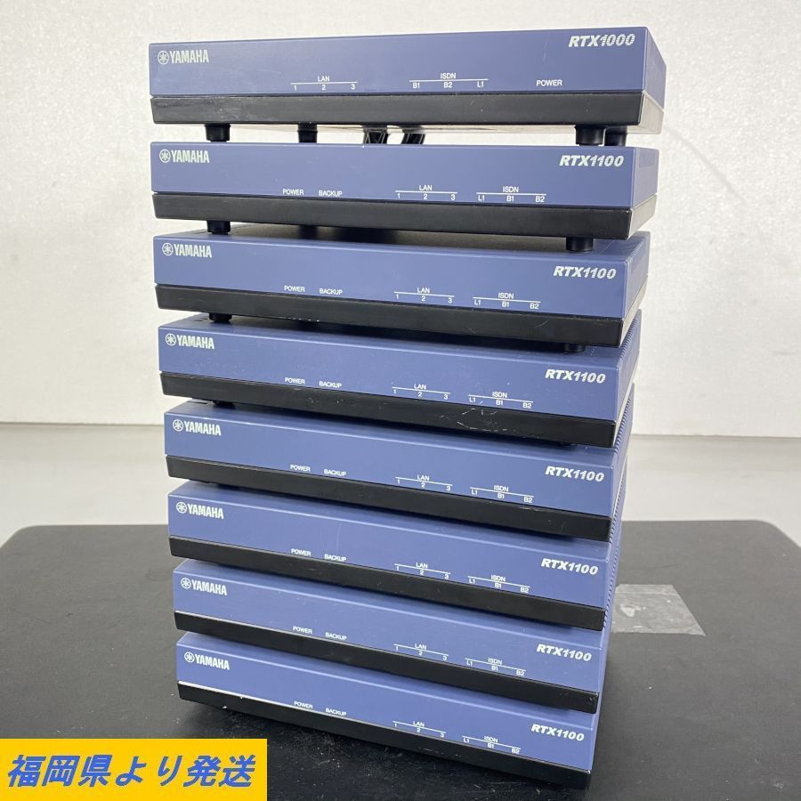  YAMAHA RTX1000 RTX1100 VPNルーター 8台セット / 全て通電確認済み ジャンク品 福岡(ルーター)｜売買されたオークション情報、yahooの商品情報をアーカイブ公開 - オークファン ルーター