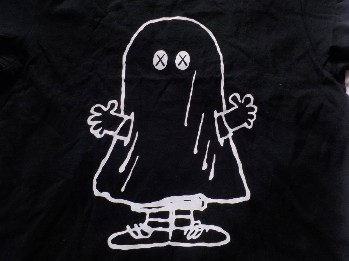 ユニクロ スヌーピー Kaws チャーリーブラウンおばけ半袖tシャツ M 黒 半袖tシャツ 売買されたオークション情報 Yahooの商品情報をアーカイブ公開 オークファン Aucfan Com