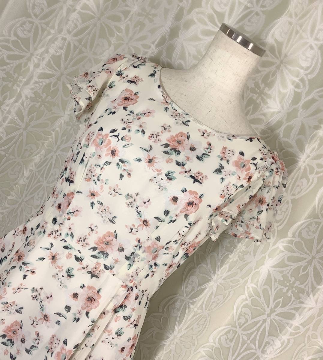 期間限定特価 美品 レッセパッセ 花柄 ワンピース 即納 最大半額 Parklu Com