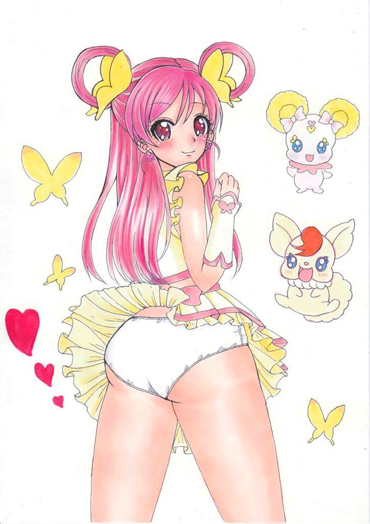 同人手描きイラスト Yesプリキュア5 キュアドリーム キャラミスがあるの 500円スタート 手描きイラスト 売買されたオークション情報 Yahooの商品情報をアーカイブ公開 オークファン Aucfan Com