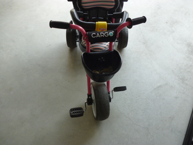ides CARGO+ アイデス カーゴ プラス ネイビー三輪車 日よけ付き