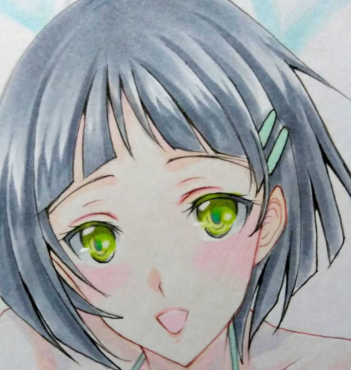 直葉 ビキニ 水着 ソードアートオンライン Sao 同人 手描きイラスト 大色紙 手描きイラスト 売買されたオークション情報 Yahooの商品情報をアーカイブ公開 オークファン Aucfan Com