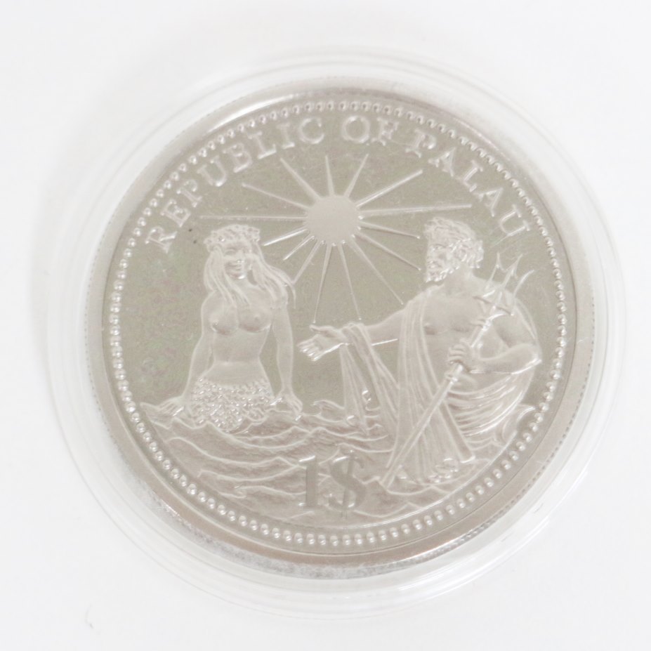 パラオ – パラオ5ドル プルーフ 1992［B-0000349］ ワールド 銀貨 銀貨