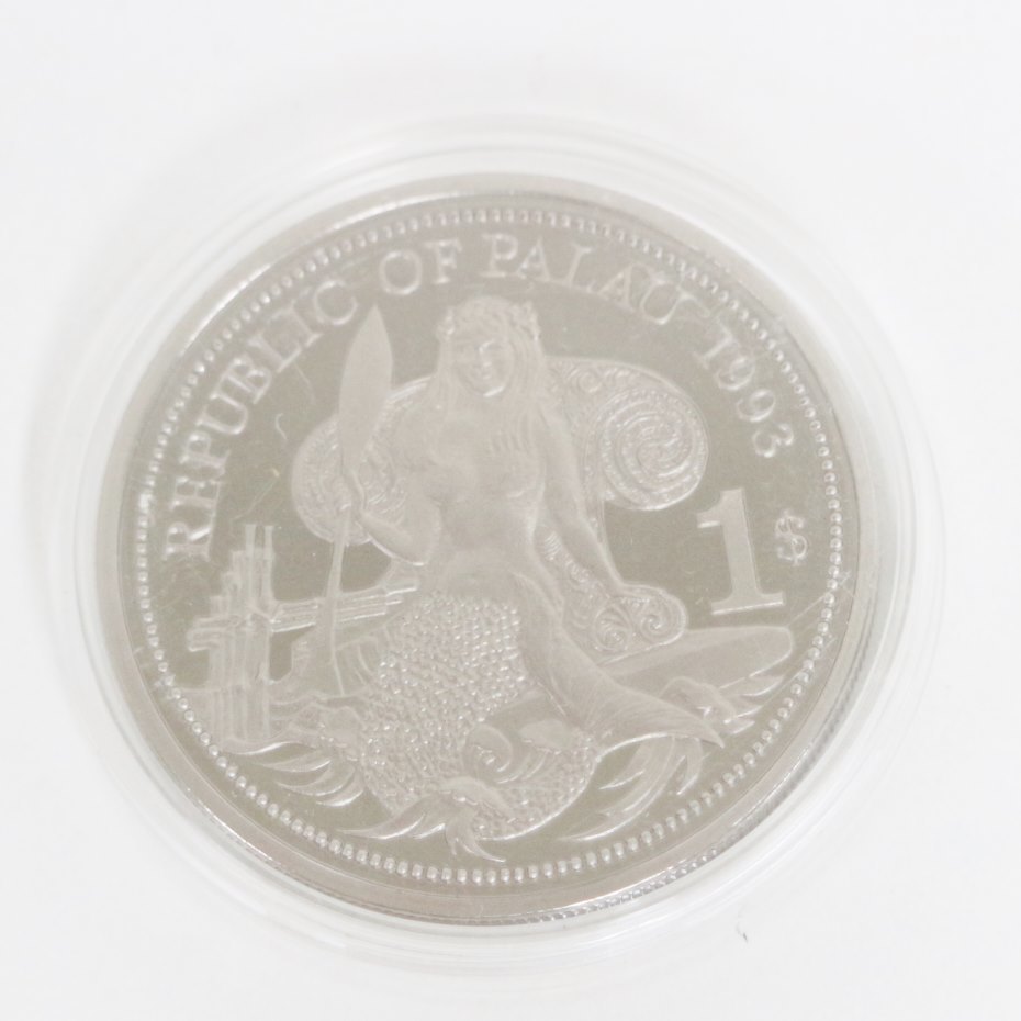 パラオ – パラオ5ドル プルーフ 1992［B-0000349］ ワールド 銀貨 銀貨