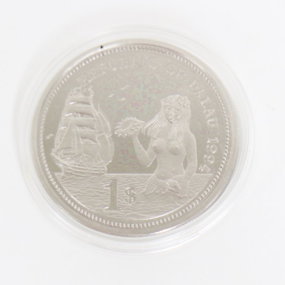パラオ – パラオ5ドル プルーフ 1992［B-0000349］ ワールド 銀貨 銀貨