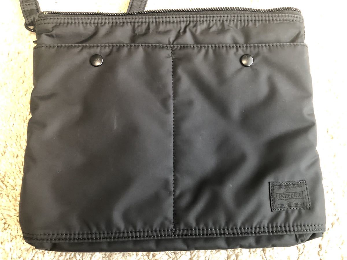 HEAD PORTER BLACK BEAUTY iPad shoulder bag (ショルダーバッグ 