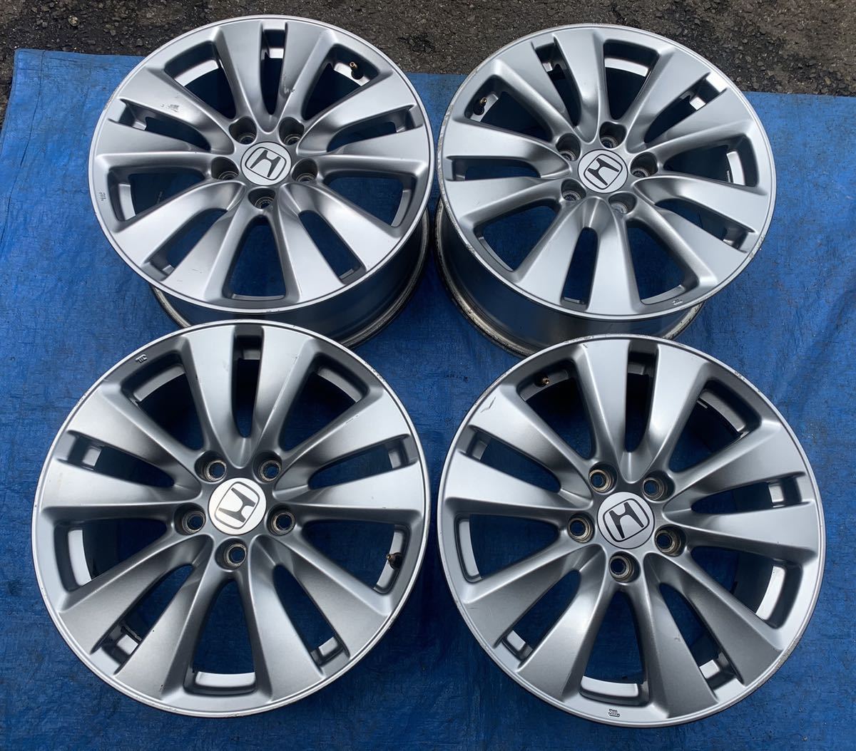 直接引取りのみ17インチ ホイール kyowa racing 9J +15 4本