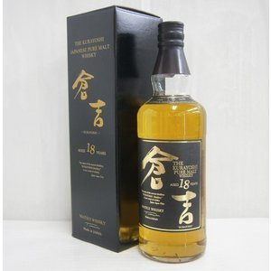 マツイピュアモルトウイスキー 倉吉 18年 50% 700ml 箱付き ウイスキー