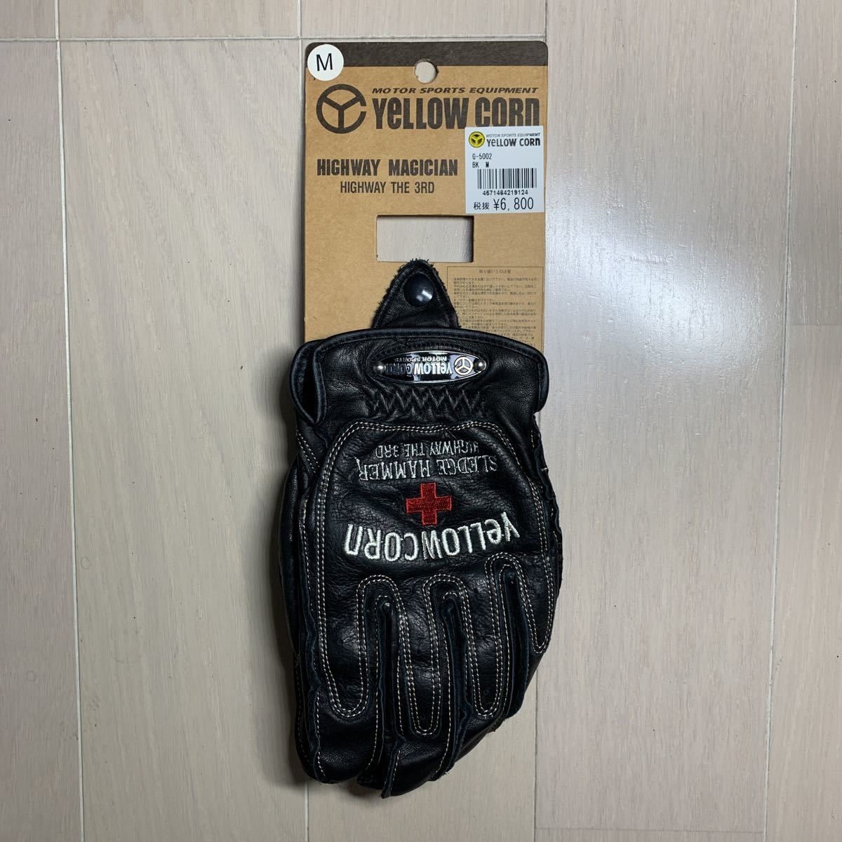 【新品，品質保証】 牛革 Mサイズ YeLLOW CORN イエローコーン レザーグローブ G-5002 BK M ザ フィッシャー 定価7480円 A20608-38(Mサイズ)｜売買されたオークション情報、yahooの商品情報をアーカイブ公開 - オークファン 一般