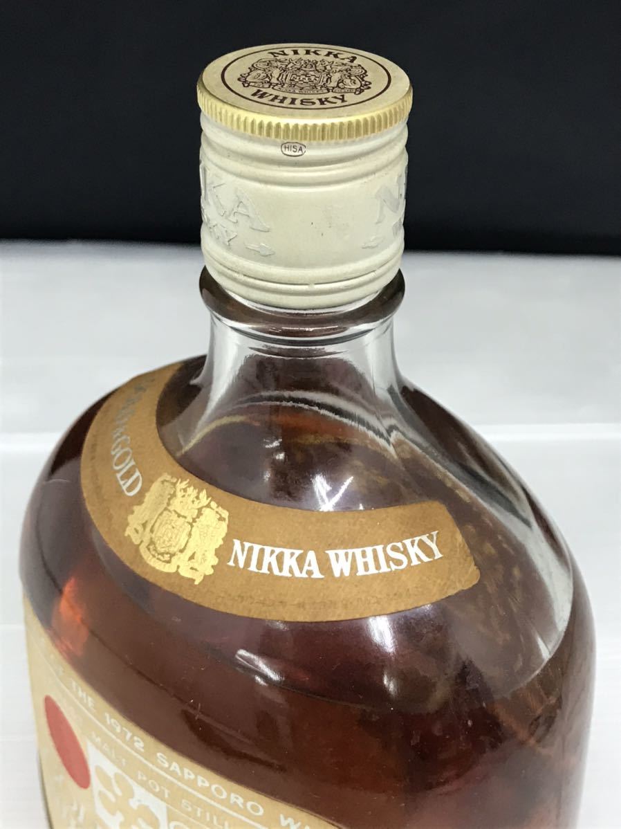 0602 未開栓 自宅保管品 NIKKA WHISKY ニッカウイスキー GOLD&GOLD