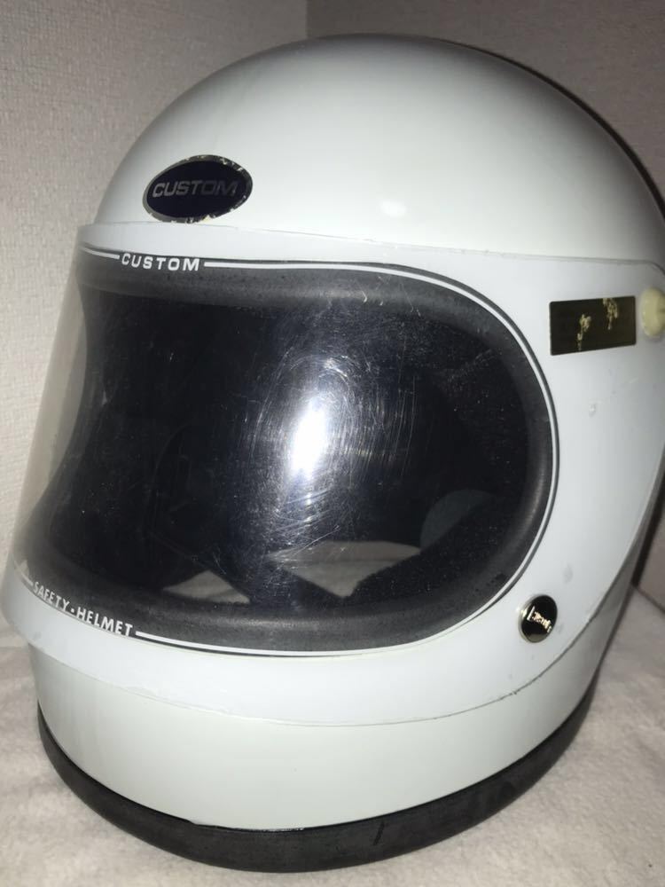 nos 希少 最初期 立花 3つボタン TF-70 族ヘル ヘルメット 検) 当時物 