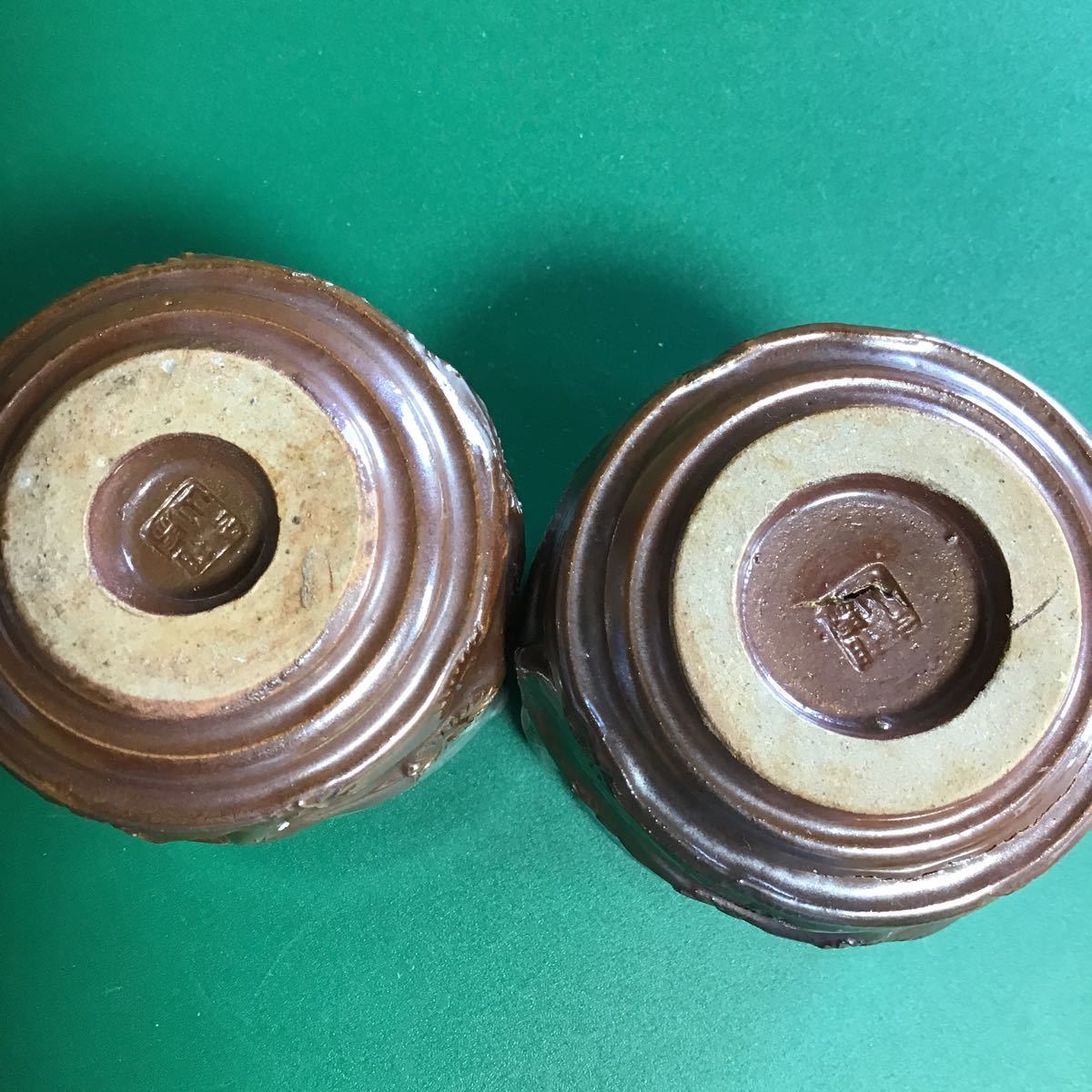 ◯so14 相馬焼　湯呑　急須　セット　3個　相馬　湯飲み　湯呑み　湯のみ　茶器　検索　煎茶道具　煎茶　馬_4