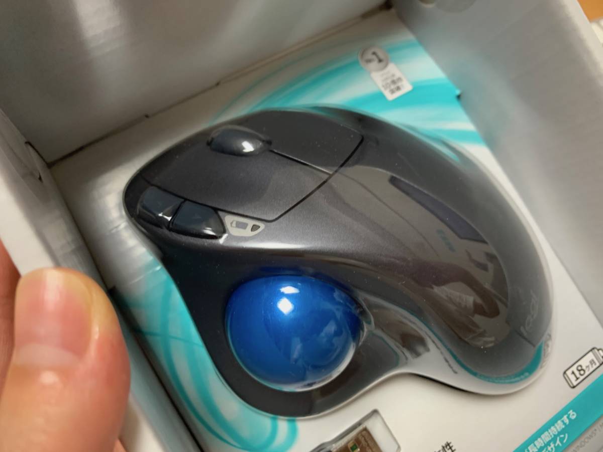 トラックボール ロジクール ワイヤレスマウス 通販 Logitech 国内 【1度開封したのみ】Logicool ロジクールワイヤレストラックボールSW-M570 即納品