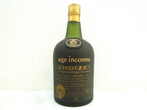 クロワーゼ Age Inconnu コニャック 700ml 40% CROIZET AGE INCONNU