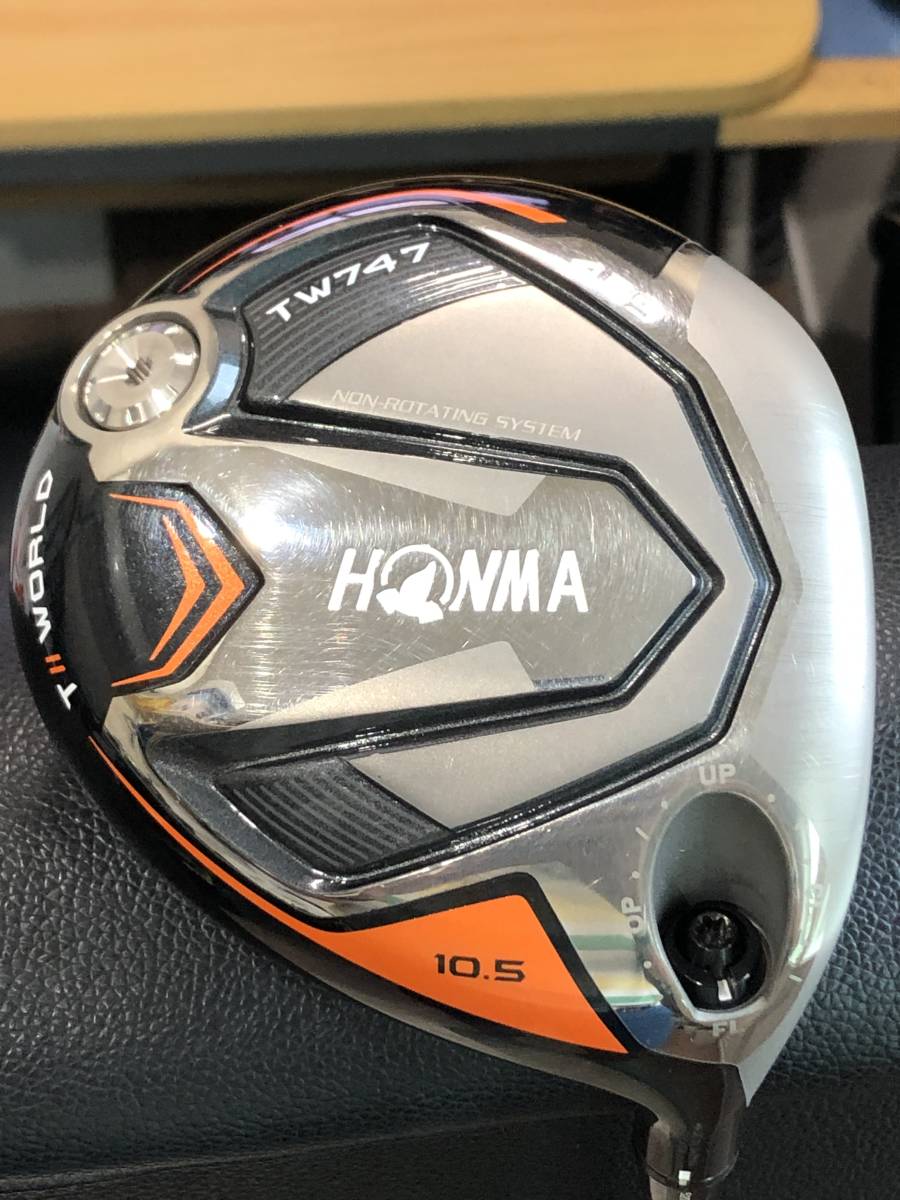 SALE，お買い得 ホンマ/HONMA/TW747/455/ドライバー/VIZARD FD-6S ロフト105&deg;(フレックス S)｜売買されたオークション情報、yahooの商品情報をアーカイブ公開 - オークファン 男性右きき用