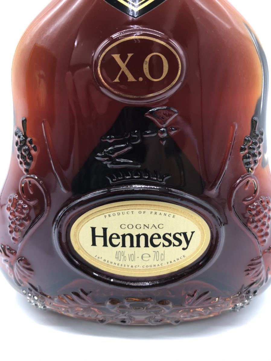 クリアボトル 700ml 金キャップ ヘネシー XO Hennessy 古酒 X.O クリアボトル 700ml 金キャップ ヘネシー XO Hennessy 古酒 X.O