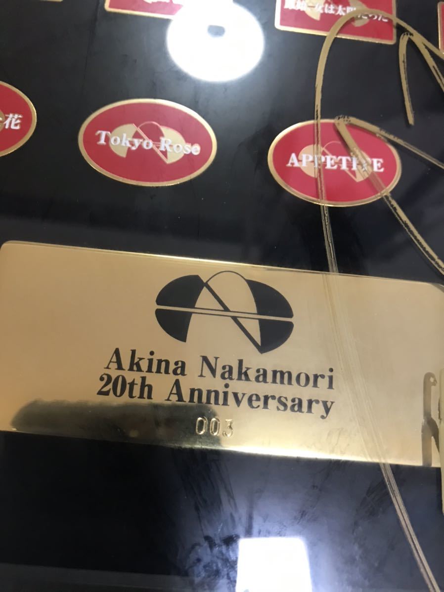 中森明菜 : 20周年記念 ピンバッジコレクション 直筆 0 2026年最新