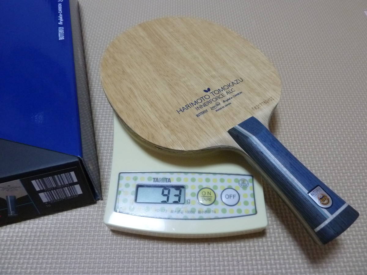 【赤字超特価，2026】 Butterfly 張本智和インナーフォース ALC ラバー同時購入 値引き(シェークハンド)｜売買されたオークション情報、yahooの商品情報をアーカイブ公開 - オークファン シェークハンド