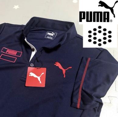  メンズM PUMA GOLF プーマゴルフ ロゴ刺繍 吸汗速乾半袖 ポロシャツ ネイビー紺 正規品 匿名配送 送料一律(プーマ)｜売買されたオークション情報、yahooの商品情報をアーカイブ公開 - オークフ シャツ