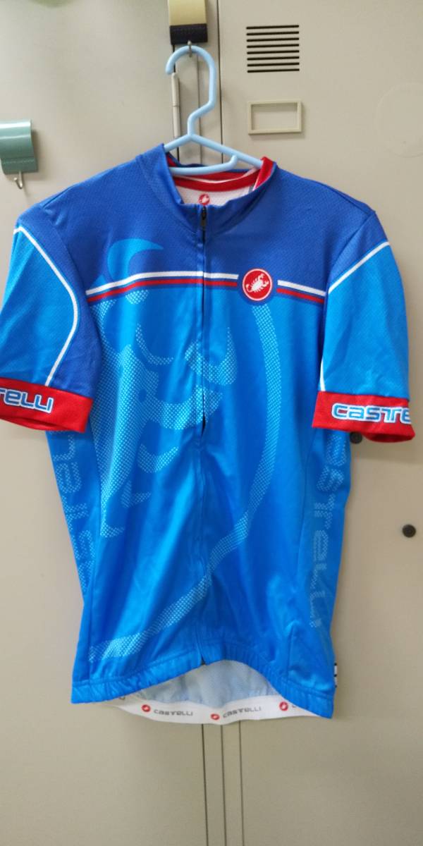  カステリ CASTELLI L サイズ ジャージ 青 ブルー(Lサイズ)｜売買されたオークション情報、yahooの商品情報をアーカイブ公開 - オークファン 男性用