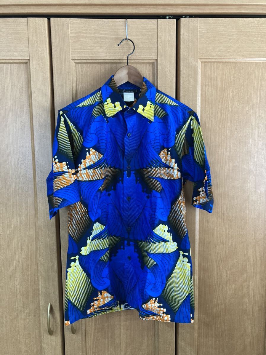赤字超特価，本物保証 送料198円 ビンテージ 90's アニエスベー オム アロハシャツ シンメトリー agnes b. HOMME カットソー ハワイアンシャツ インナー(半袖シャツ)｜売買されたオークション情報、yahooの商品情報を 男性用