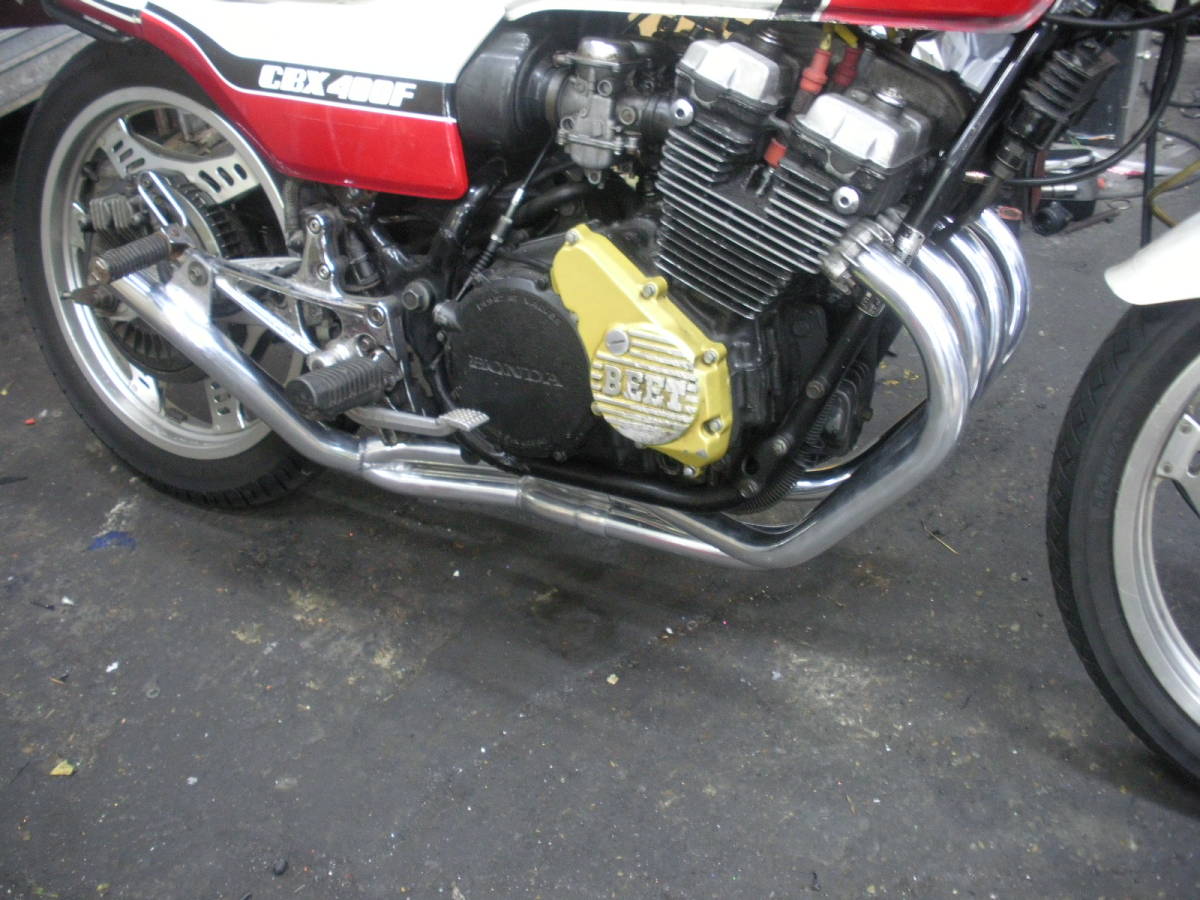 CBX400F CBX550F プロタッチ CBR400F 美音です。希少 45パイ 