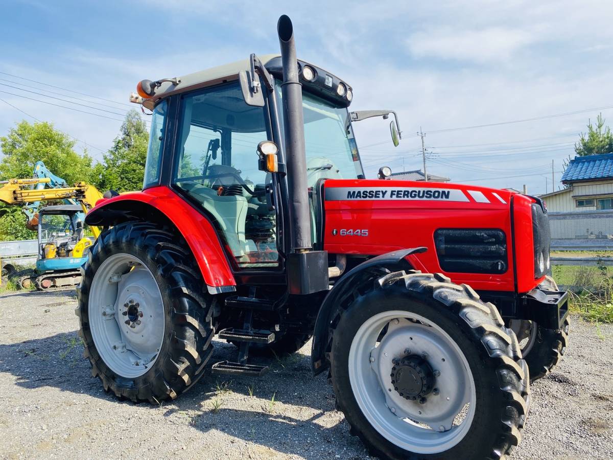 マッセイファーガソン 6445-4型 4WD 95馬力 ハイスピード トラクター